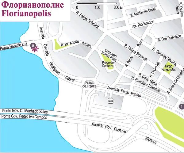 1 Городской рынок 2 Здание таможни 3 Музей истории СантаКатарина 4 Музей - фото 175