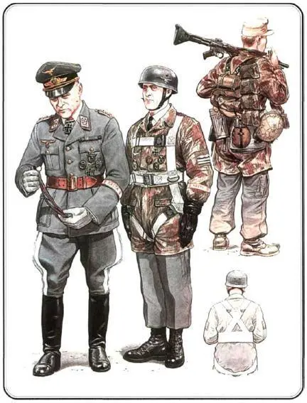1 Оберлейтенант Россия 19421943 гг 2 Лыжник 1й парашютной дивизии - фото 45