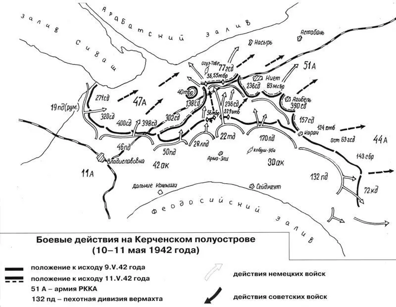 Между тем уже к исходу 10 мая передовые части немцев вышли к Турецкому валу До - фото 19