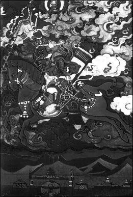 НК Рерих Грядущее Великий всадник 1927 Примером плодотворного культурного - фото 152