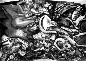 ХК Ороско Апокалиптическая блудница Фреска 19421944 Церковь Иисуса - фото 157