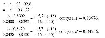 Подставив найденные значения А и В в первую пропорцию получают x 084172 - фото 153