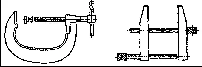 Рис 6Винтовые слесарные зажимы Нерегулируемые ключи имеют постоянный - фото 6
