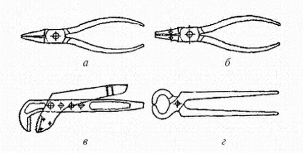 Рис 8Слесарные щипцы Съемник это слесарный инструмент для съема с валов - фото 8
