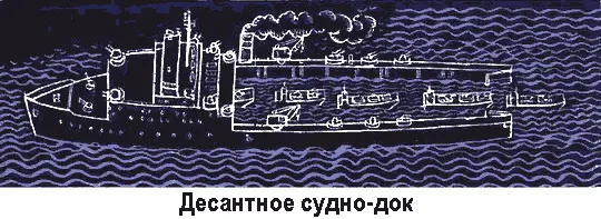 Десантный корабльдок Когда он подходит к берегу то начинает тонуть Все - фото 19