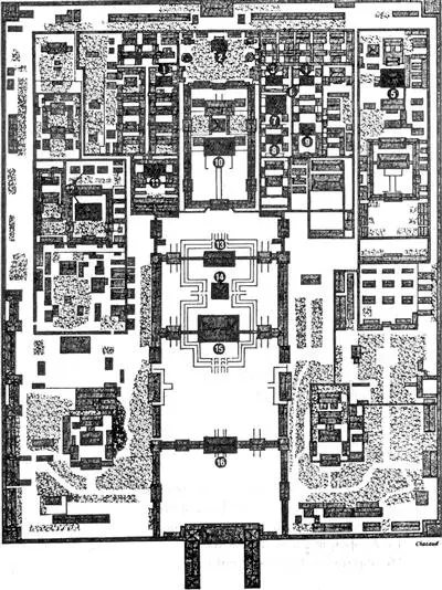 1 Дворец Орхидеи 2 Императорские сады 3 Дворец Нюгуру 4 Дворец госпожи Сю - фото 1