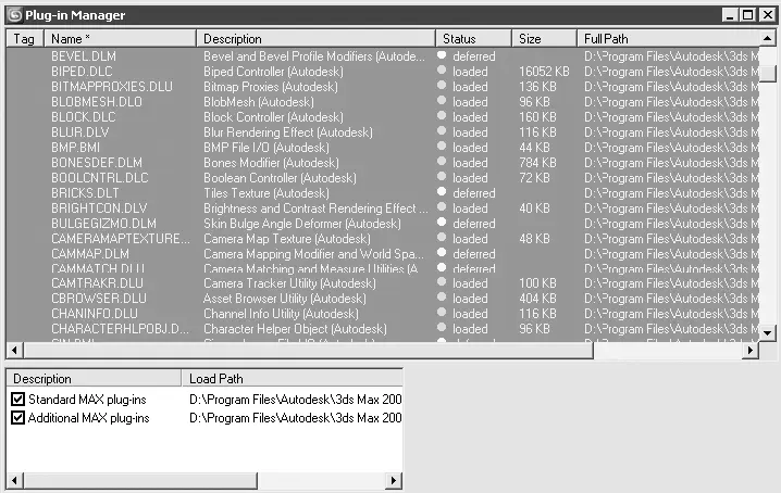 Рис 131Окно Plugin Manager Менеджер подключаемых модулей Каждая строка - фото 93