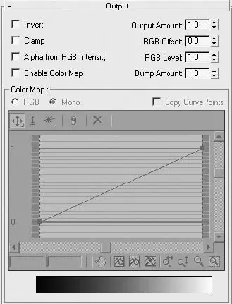 Рис 326Свиток Output Результат настроек карты Bitmap Растровое - фото 200