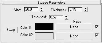 Рис 333Свиток Stucco Parameters Параметры штукатурки настроек карты Stucco - фото 207