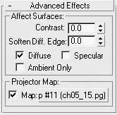 Рис 716Свиток Advanced Effects Дополнительные эффекты для карты теней - фото 403