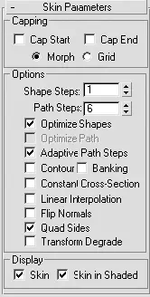 Рис 836Свиток Skin Parameters Параметры поверхности настроек лофтобъекта - фото 503
