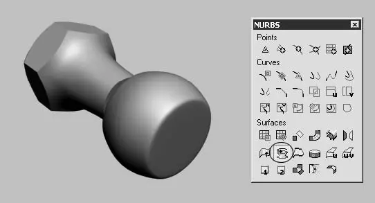 Рис 9154Основание ручки слева и кнопка Create Lathe Surface Создать - фото 819