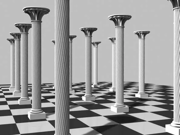 Рис 1117Окно проекции Perspective Перспектива со сценой урока Итак у нас - фото 942