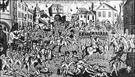 Прусскогессенские войска изгоняют французов 1792 Ненависть их к Руси - фото 151