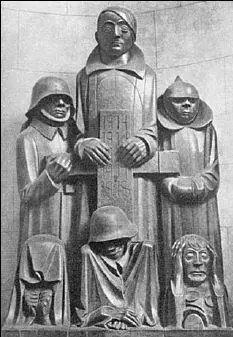 Эрнст Барлах Памятник павшим 1931 Нельзя согласиться когда с вызовом - фото 216