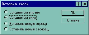 Рис 7 Вставка ячеек Чтобы удалить из таблицы строки столбцы или ячейки - фото 100