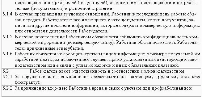 Рис 31 Образец трудового договора заключаемого с работником на - фото 58