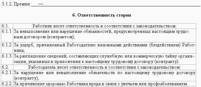 Рис 46 Образец трудового договора заключаемого с работником на определенный - фото 117
