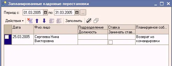 115 Отчеты по кадрам предприятия Отчет Списки работниковвызывается из - фото 57