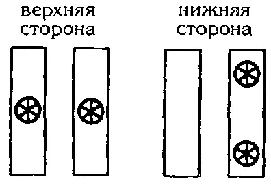 615 Аттставы Оставшиеся шесть дощечек будут работать как жребиевые ставы - фото 103
