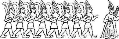 Шествие хеттских богов в Язылыкае 11 Начать с окончания Весьма редко ученый - фото 11