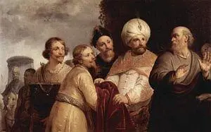 Елисей отказывается от подарков на картине Питера Греббера 1637 г - фото 41