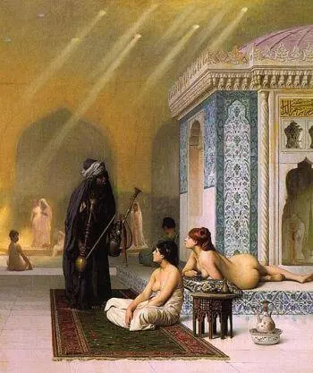 Бассейн в гареме картина ЖанЛеона Джерома 1876 г И вот эти люди на - фото 51