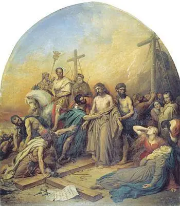 Иисус на Голгофе Карл Штейбен 1841 г ОШИБКИ А КЕСТЛЕРА Говоря об - фото 62