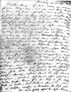Первая страница письма Генриха Гейне к Карлу Марксу от 21 сентября 1844 г - фото 13