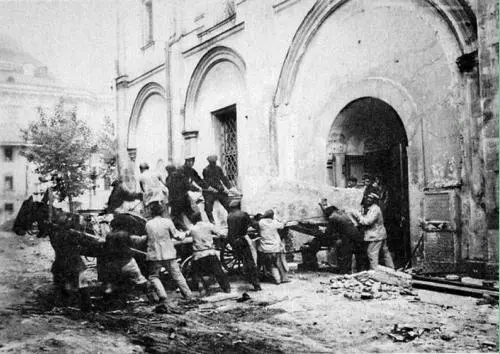 Перенесение останков великих княгинь и цариц перед разрушением Вознесенского - фото 40