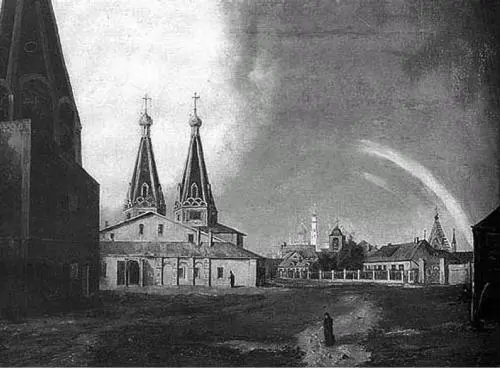 К Рабус Алексеевский монастырь 1838 г Уже в XIV веке Занеглименье стало - фото 114