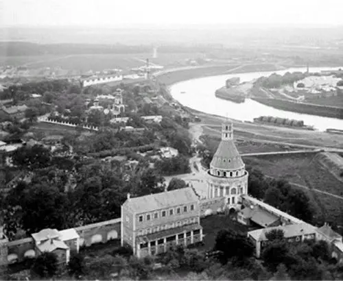 Симонов монастырь Вид с колокольни на Москвареку Фото 1895 г Сын Владимира - фото 122