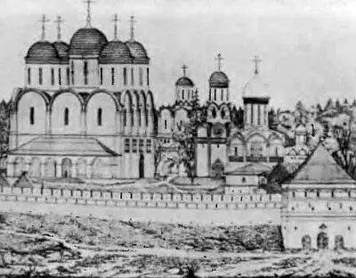 ТроицеСергиев монастырь в XVI в Реконструкция В И Балдина Великий князь - фото 5