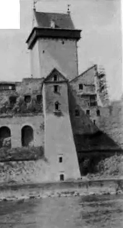 Замок в Нарве крепость Германа Вторая половина XIVв Дьяк Гравюра XVI в - фото 38