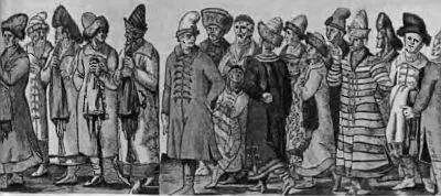 Русское посольство в Регенсбурге у императора Максимилиана II 1576 г Гравюра - фото 52