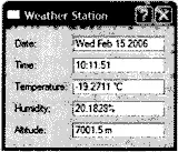 Рис 143 Приложение Weather Station Мы рассмотрим способы применения UDP в - фото 151