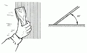 Рис 2 Угол наклона шпателя относительно стены Невозможно подсчитать сколько - фото 2