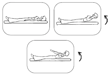 Упражнение 3 Исходное положение лежа на спине ноги согнуты в коленях - фото 19