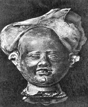 Голова мальчика из Паталипутры В VII в до н э в долине Ганга существовало - фото 3
