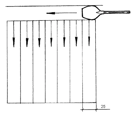 Рис 23 Схематичное изображение последовательности нарезки дерна Рис 24 - фото 24
