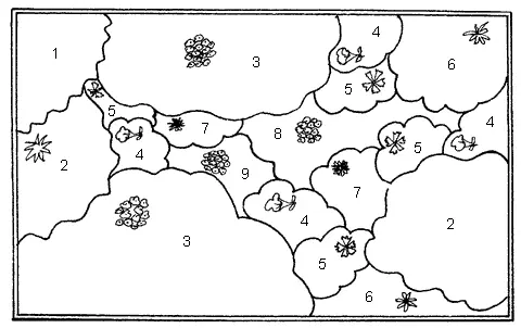 Рис 48 I весенняя клумба из теневыносливых растений 1 дицентра - фото 54