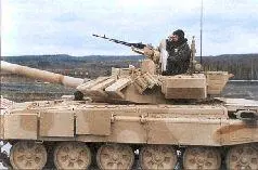 Вид на башню Т90С предназначенного для поставки в Индию которая въедается во - фото 51