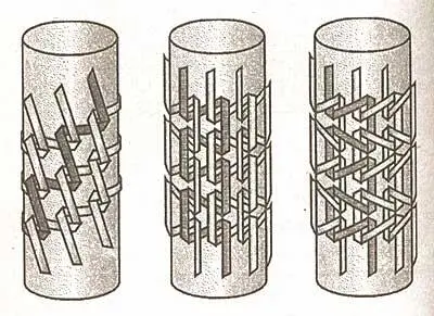 Рис 7072 Плетение плоского и винтового декоративных плетежков в несколько - фото 37