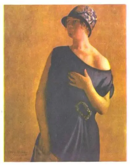 Портрет Ирины Кустодиевой 1926 г На выставке осенью 1906 года посетители - фото 25