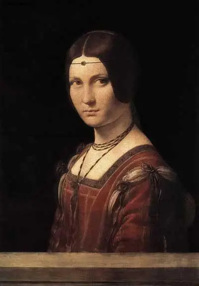 La belle Ferroniere Масло Париж Лувр Св Иоанн Масло Париж Лувр - фото 16