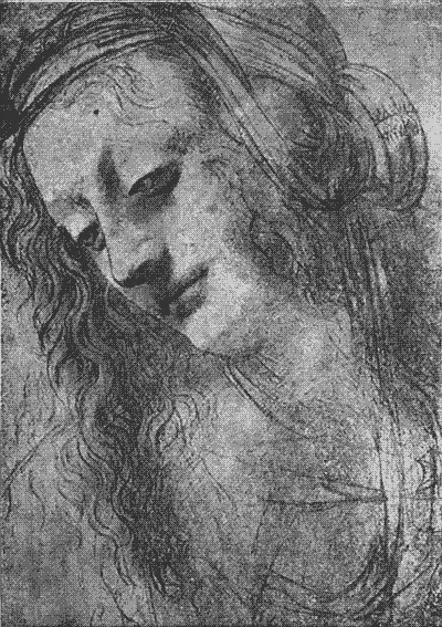 Этюд женской головы Виндзор Этюд для женского портрета Рисунок серебряным - фото 18