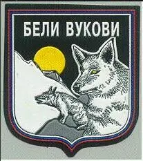Эмблема отряда Белые волки Отряд базировался на Яхорине и располагался в - фото 28