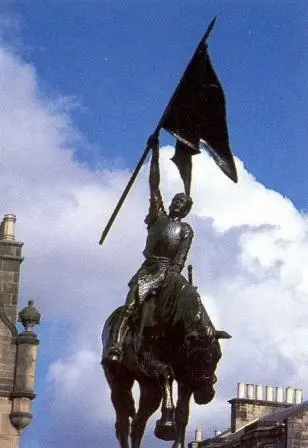 Статуя всадника символ городов Шотландских Границ Хоик увековечил захват - фото 12