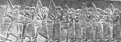 Рис36 Шествие ассирийских музыкантов Рис37 Ассирийские арфисты и - фото 39