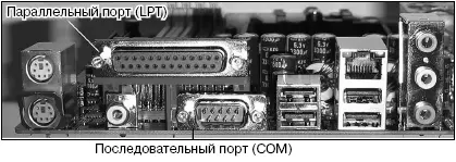 Рис 34Порты В данном случае имеются один последовательный и один - фото 37